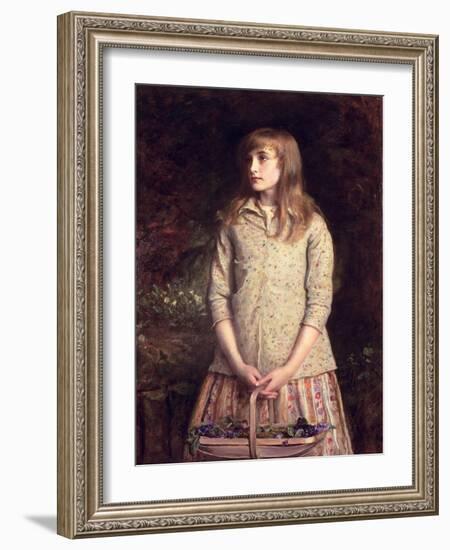 Sweetest Eyes That Were Ever Seen..., 1881-John Everett Millais-Framed Giclee Print