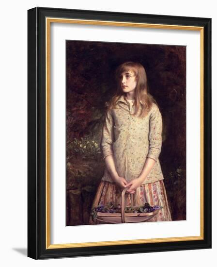 Sweetest Eyes That Were Ever Seen..., 1881-John Everett Millais-Framed Giclee Print