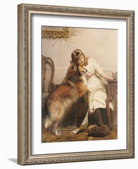 Sweethearts-Charles Burton Barber-Framed Giclee Print