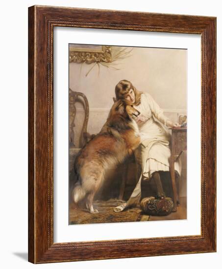 Sweethearts-Charles Burton Barber-Framed Giclee Print