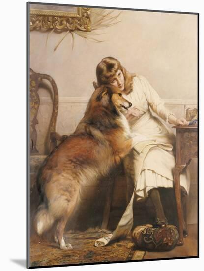 Sweethearts-Charles Burton Barber-Mounted Giclee Print