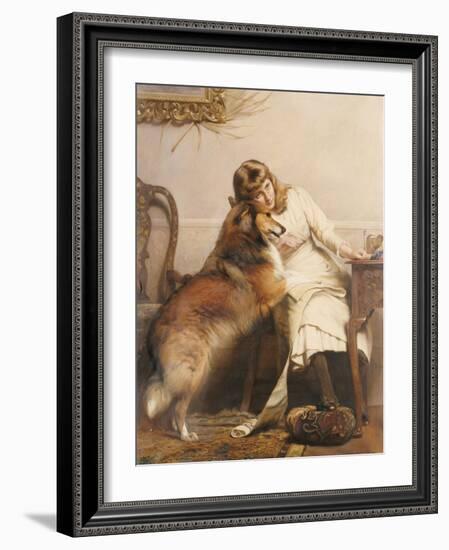 Sweethearts-Charles Burton Barber-Framed Giclee Print