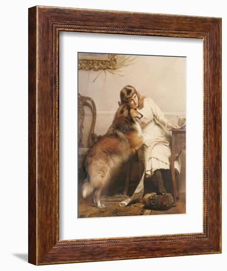 Sweethearts-Charles Burton Barber-Framed Giclee Print