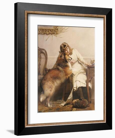 Sweethearts-Charles Burton Barber-Framed Giclee Print