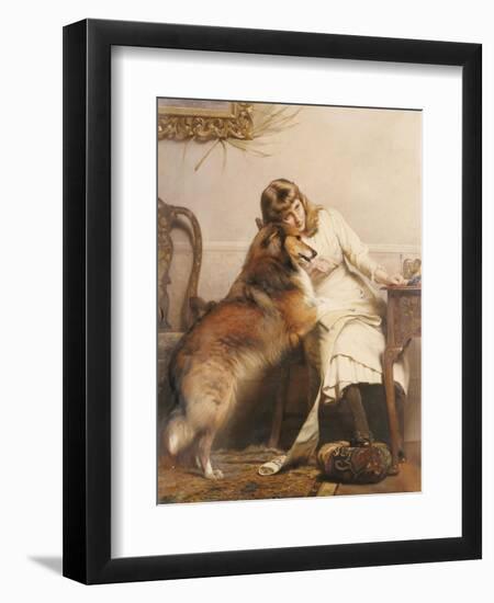 Sweethearts-Charles Burton Barber-Framed Giclee Print