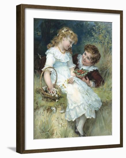 Sweethearts-Frederick Morgan-Framed Giclee Print