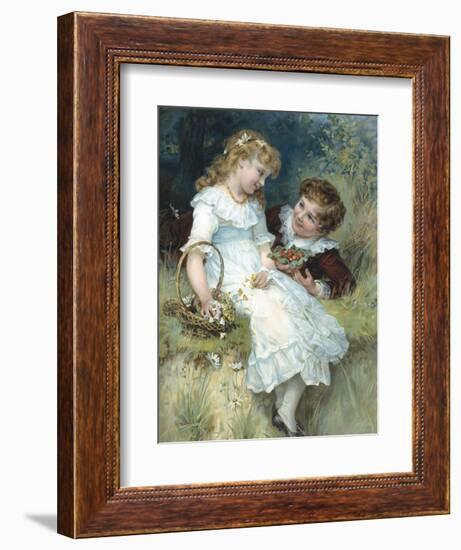 Sweethearts-Frederick Morgan-Framed Giclee Print