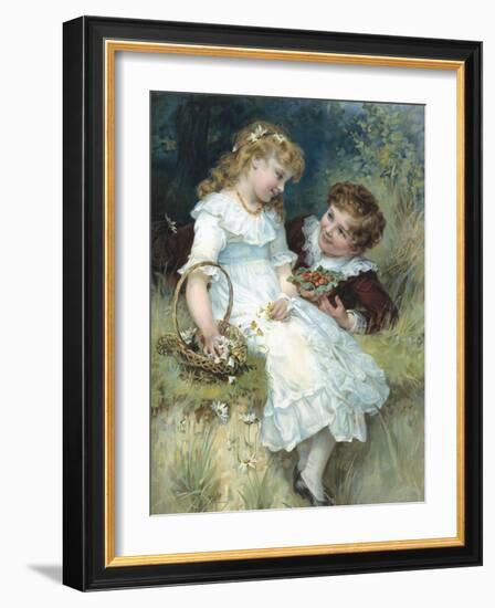 Sweethearts-Frederick Morgan-Framed Giclee Print