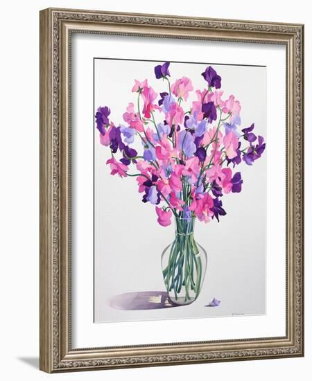 Sweetpeas, 2007-Christopher Ryland-Framed Giclee Print