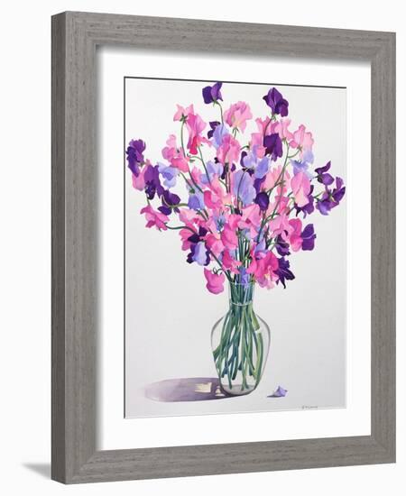 Sweetpeas, 2007-Christopher Ryland-Framed Giclee Print