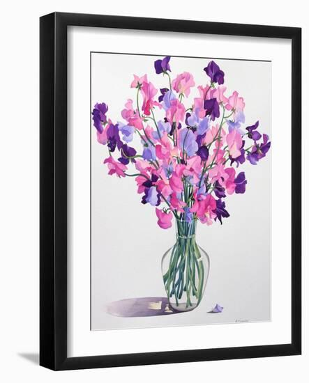 Sweetpeas, 2007-Christopher Ryland-Framed Giclee Print