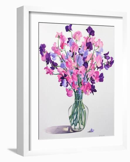 Sweetpeas, 2007-Christopher Ryland-Framed Giclee Print