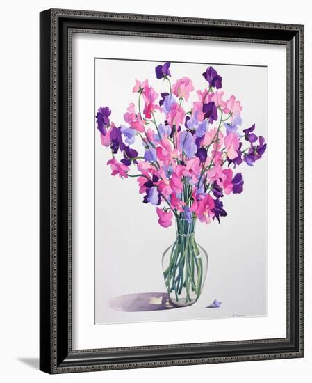 Sweetpeas, 2007-Christopher Ryland-Framed Giclee Print