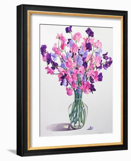 Sweetpeas, 2007-Christopher Ryland-Framed Giclee Print