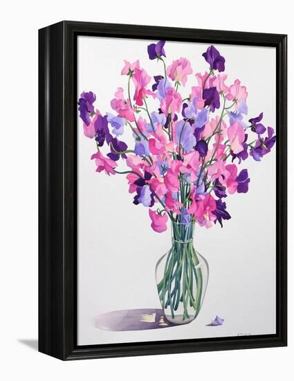 Sweetpeas, 2007-Christopher Ryland-Framed Premier Image Canvas