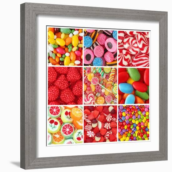 Sweets-egal-Framed Art Print