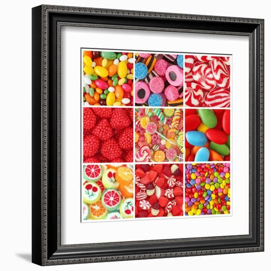 Sweets-egal-Framed Art Print