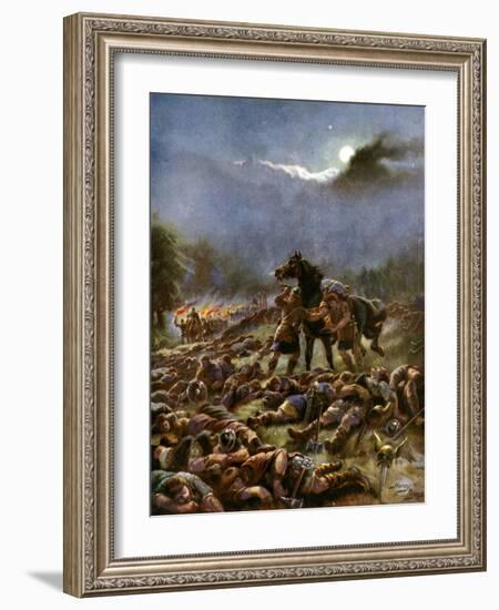 Sweyn's Poisoned Army, 1036-Henry Payne-Framed Giclee Print