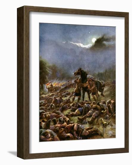 Sweyn's Poisoned Army, 1036-Henry Payne-Framed Giclee Print