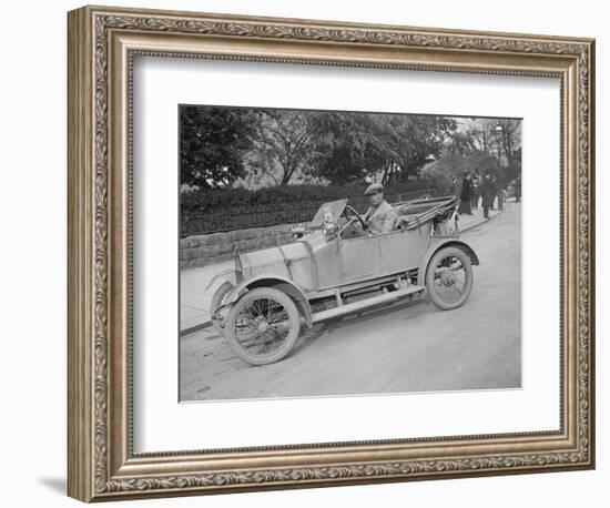 Swift car taking part in a motoring trial, c1920s-Bill Brunell-Framed Photographic Print