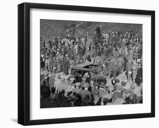 Swift competing in the MCC Lands End Trial, Beggars Roost, Devon, 1929-Bill Brunell-Framed Photographic Print