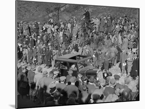 Swift competing in the MCC Lands End Trial, Beggars Roost, Devon, 1929-Bill Brunell-Mounted Photographic Print