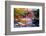 Swift River Autumn Scenic, New Hampshire-George Oze-Framed Photographic Print