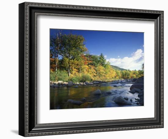 Swift River in Autumn, White Mountains National Forest, New Hampshire, USA-Adam Jones-Framed Photographic Print