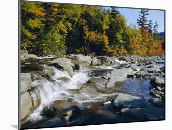 Swift River, Kangamagus Highway, New Hampshire, USA-Fraser Hall-Mounted Photographic Print