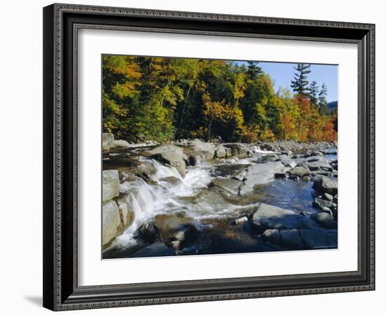 Swift River, Kangamagus Highway, New Hampshire, USA-Fraser Hall-Framed Photographic Print