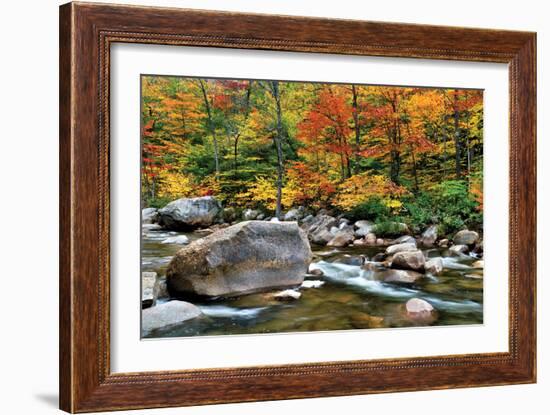 Swift River Pass Scenic-Larry Malvin-Framed Photographic Print