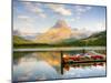 Swiftcurrent Lake, Many Glacier, Glacier National Park, Montana, USA-Jamie & Judy Wild-Mounted Photographic Print