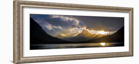 Swiftcurrent Lake Sundown Glacier N P-Steve Gadomski-Framed Photographic Print