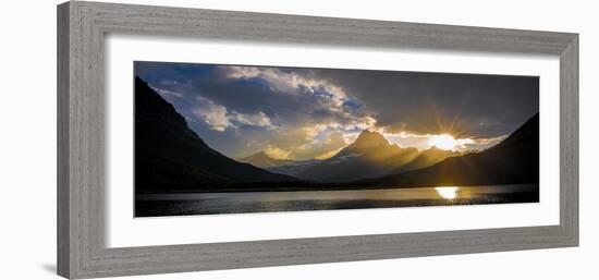 Swiftcurrent Lake Sundown Glacier N P-Steve Gadomski-Framed Photographic Print