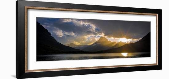 Swiftcurrent Lake Sundown Glacier N P-Steve Gadomski-Framed Photographic Print