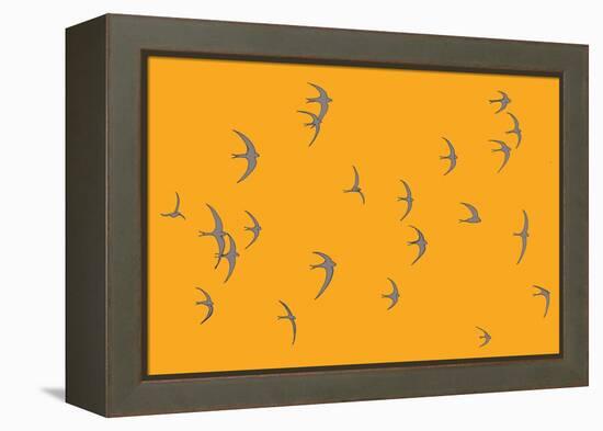 Swifts  2017  (digital)-Sarah Hough-Framed Premier Image Canvas