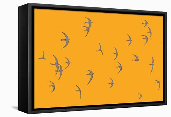 Swifts  2017  (digital)-Sarah Hough-Framed Premier Image Canvas