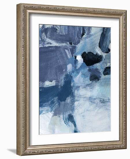 Swim III-Christina Long-Framed Art Print