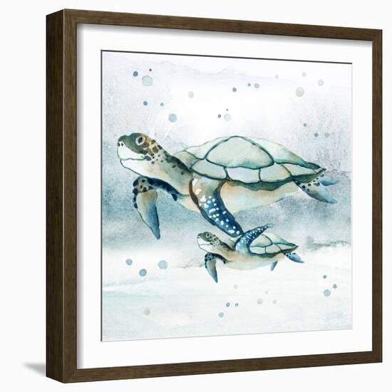 Swim Lessons II-Janet Tava-Framed Art Print