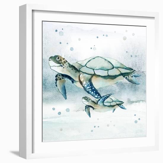 Swim Lessons II-Janet Tava-Framed Art Print