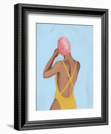 Swim Meet II-Grace Popp-Framed Art Print