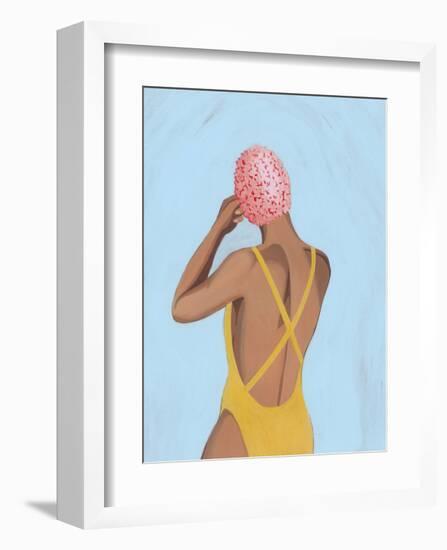 Swim Meet II-Grace Popp-Framed Art Print