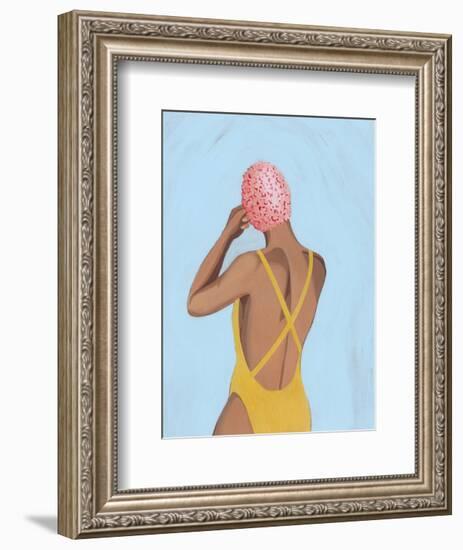 Swim Meet II-Grace Popp-Framed Premium Giclee Print