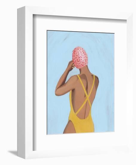 Swim Meet II-Grace Popp-Framed Premium Giclee Print