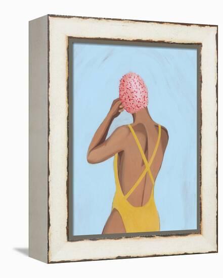 Swim Meet II-Grace Popp-Framed Stretched Canvas