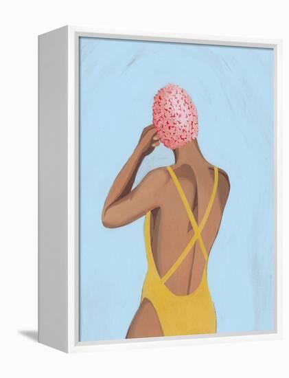 Swim Meet II-Grace Popp-Framed Stretched Canvas