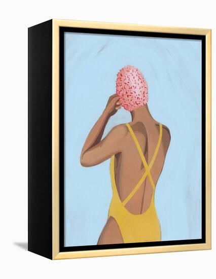 Swim Meet II-Grace Popp-Framed Stretched Canvas