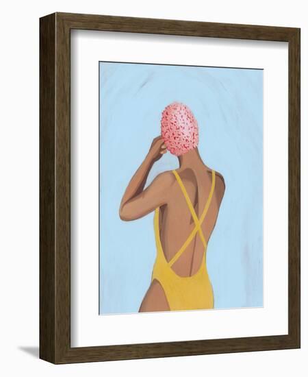 Swim Meet II-Grace Popp-Framed Art Print