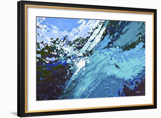 Swim-Margaret Juul-Framed Art Print