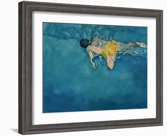 Swimmer in Yellow, 1990-Gareth Lloyd Ball-Framed Giclee Print